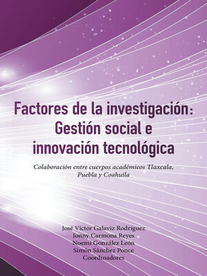 cover image of Factores De La Investigación